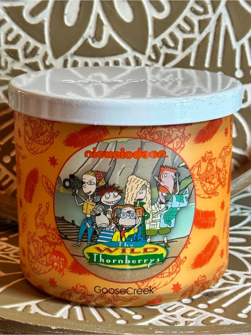 NEW The Wild Thornberry's Nickelodeon 3-Wick Candle by Goose Creek